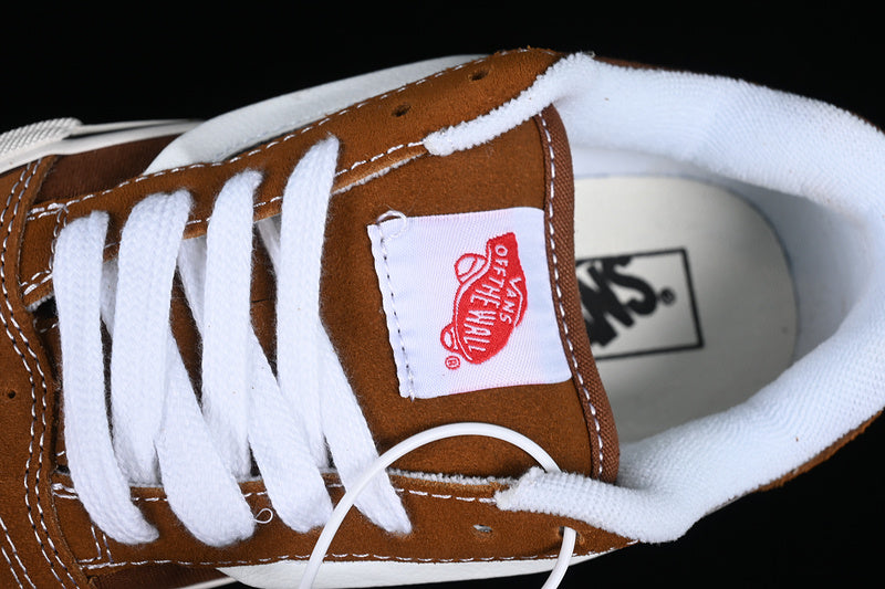 KNU SKOOL WHITE/BROWN