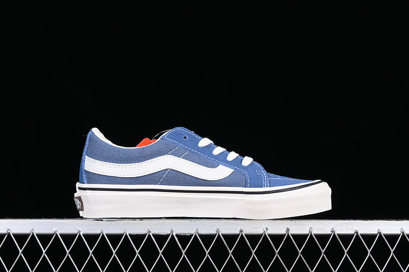 SK8-LOW WHITE/BLUE