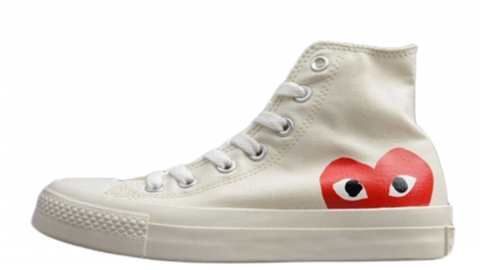 CDG PLAY X CONVERSE CHUCK TAYLOR 1970S