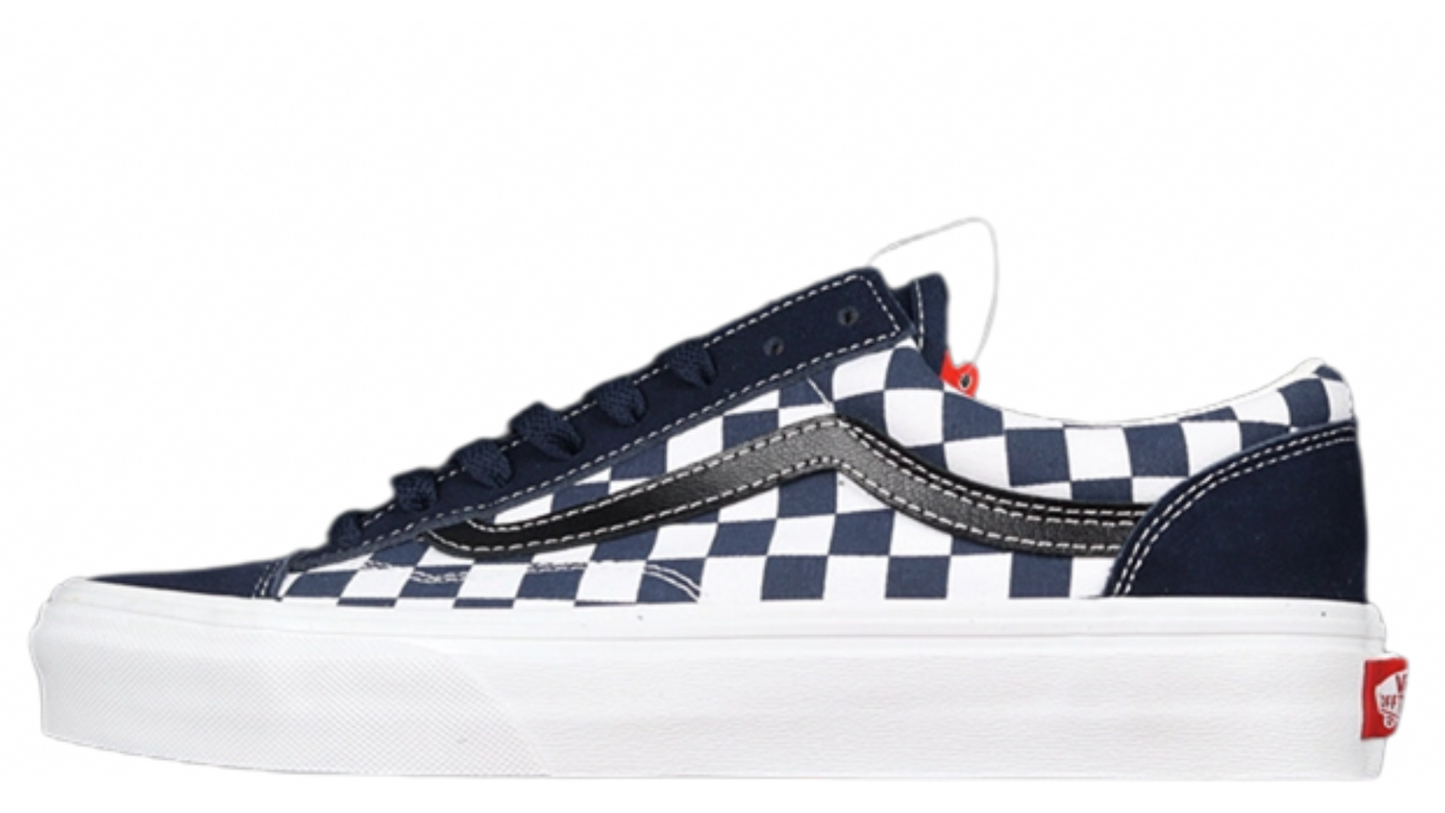 STYLE 36 CHECKERBOARD DARK BLUE/WHITE/BLACK