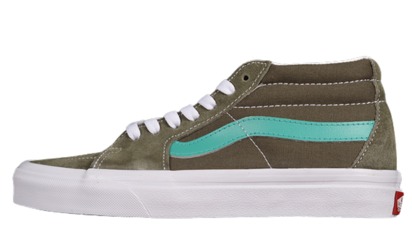 SK8-MID REISSUE DEEP LICHEN GREEN