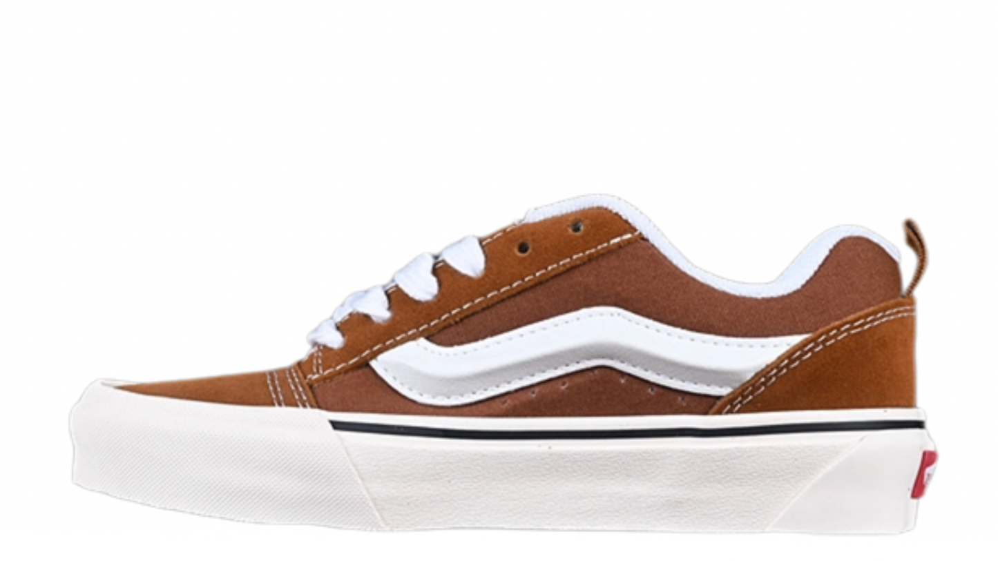 KNU SKOOL WHITE/BROWN