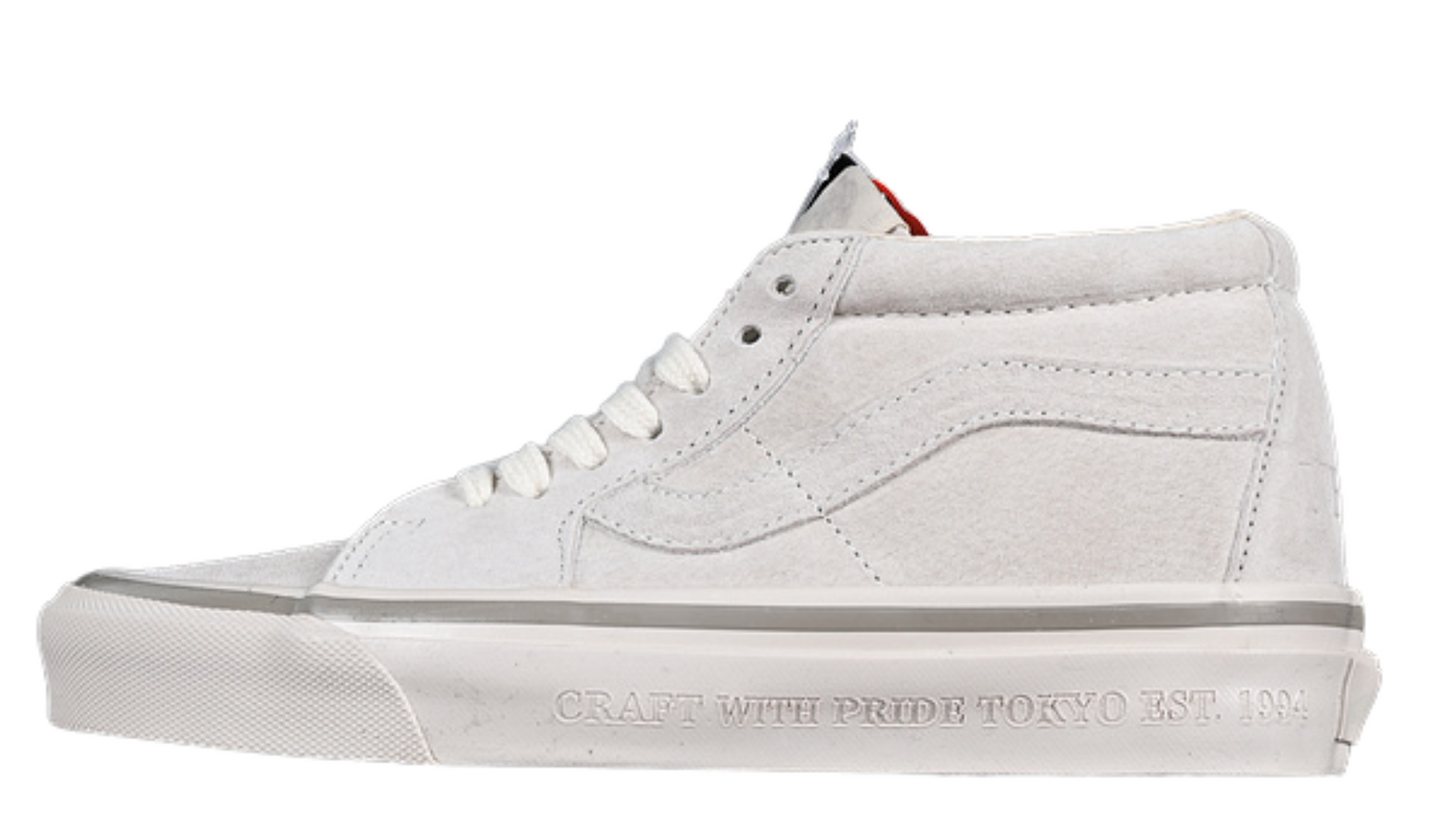 NEIGHBORHOOD X VANS SK8-MID WHITE