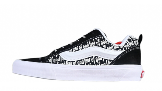 KNU SKOOL CDG BLACK/TRUE WHITE/RED