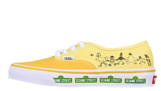 SESAME STREET X VANS AUTHENTIC WHHITE/YELLOW