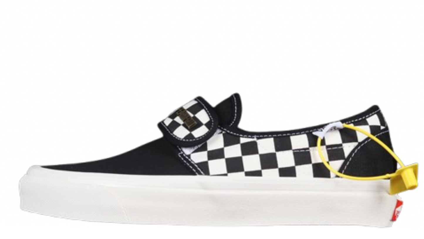 SLIP-ON 47 DX BLACK/WHITE