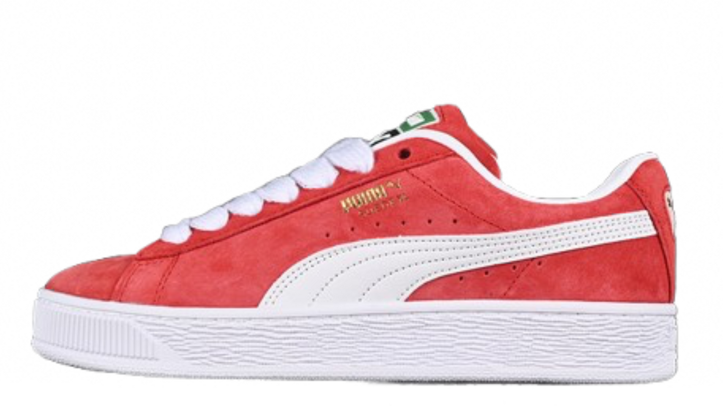 SUEDE XL RED/WHITE