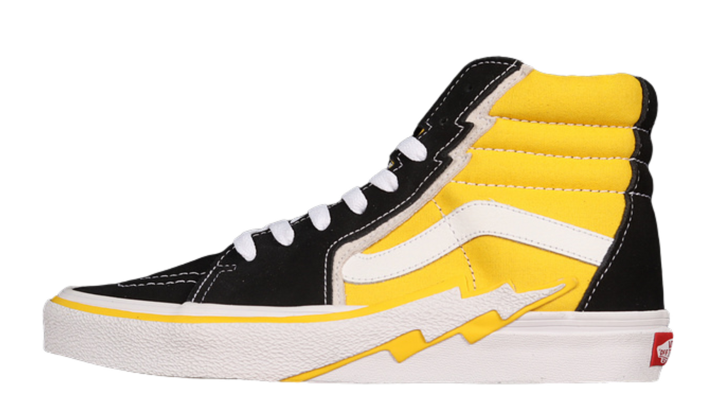 SK8-HI BOLT YELLOW/BLACK