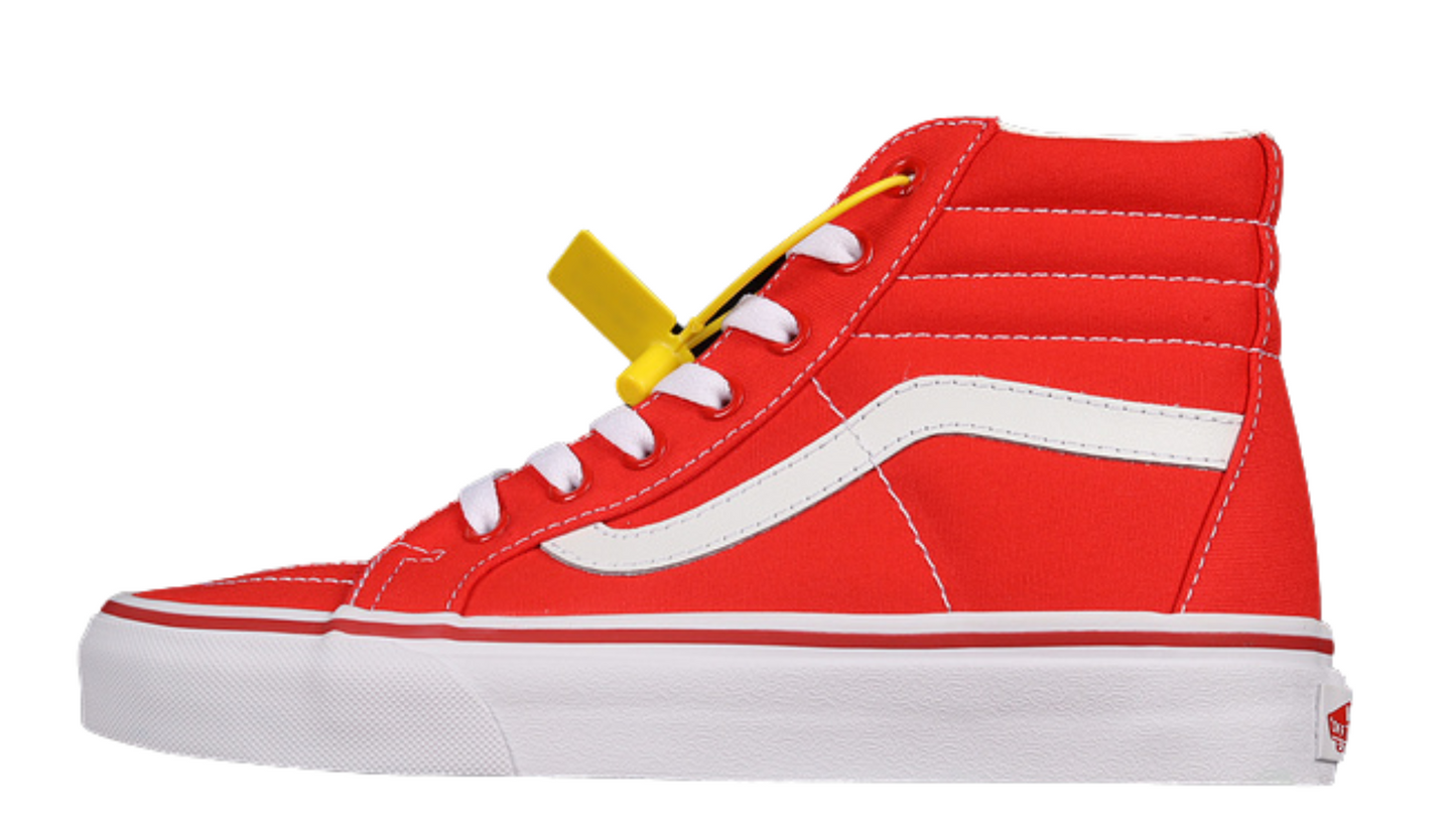 SK8-HI FORMULA ONE RED