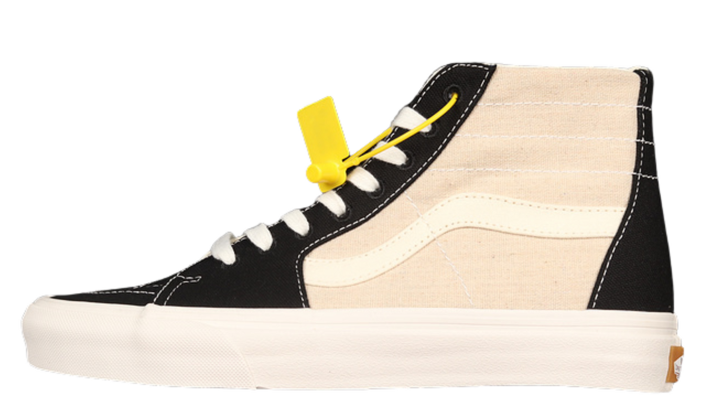 SK8-HI TAPERED SHOES BLACK/LIGHT KHAKI