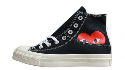 CHUCK TAYLOR ALL-STAR 70S HIGH X PLAY COMME DES GARÇONS BLACK/WHITE/RED