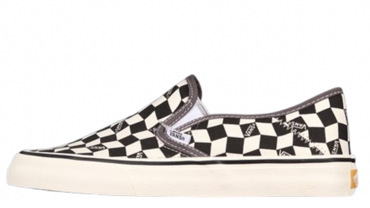 SLIP-ON CHECKERBOARD BLACK/WHITE