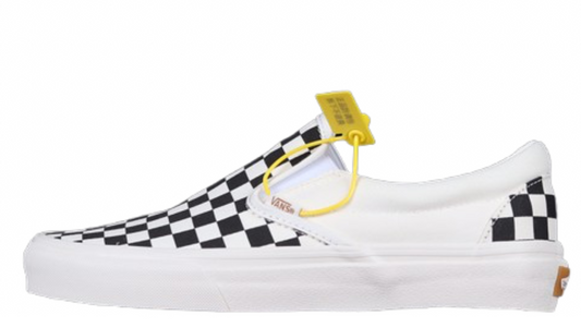 SLIP-ON VR3 WHITE/BLACK