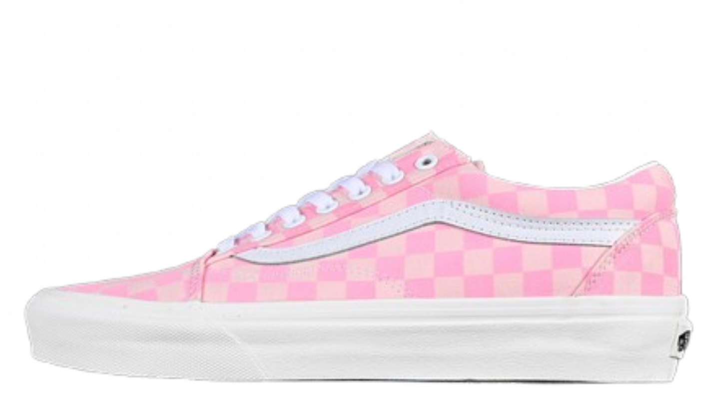 OLD SKOOL PINK/WHITE