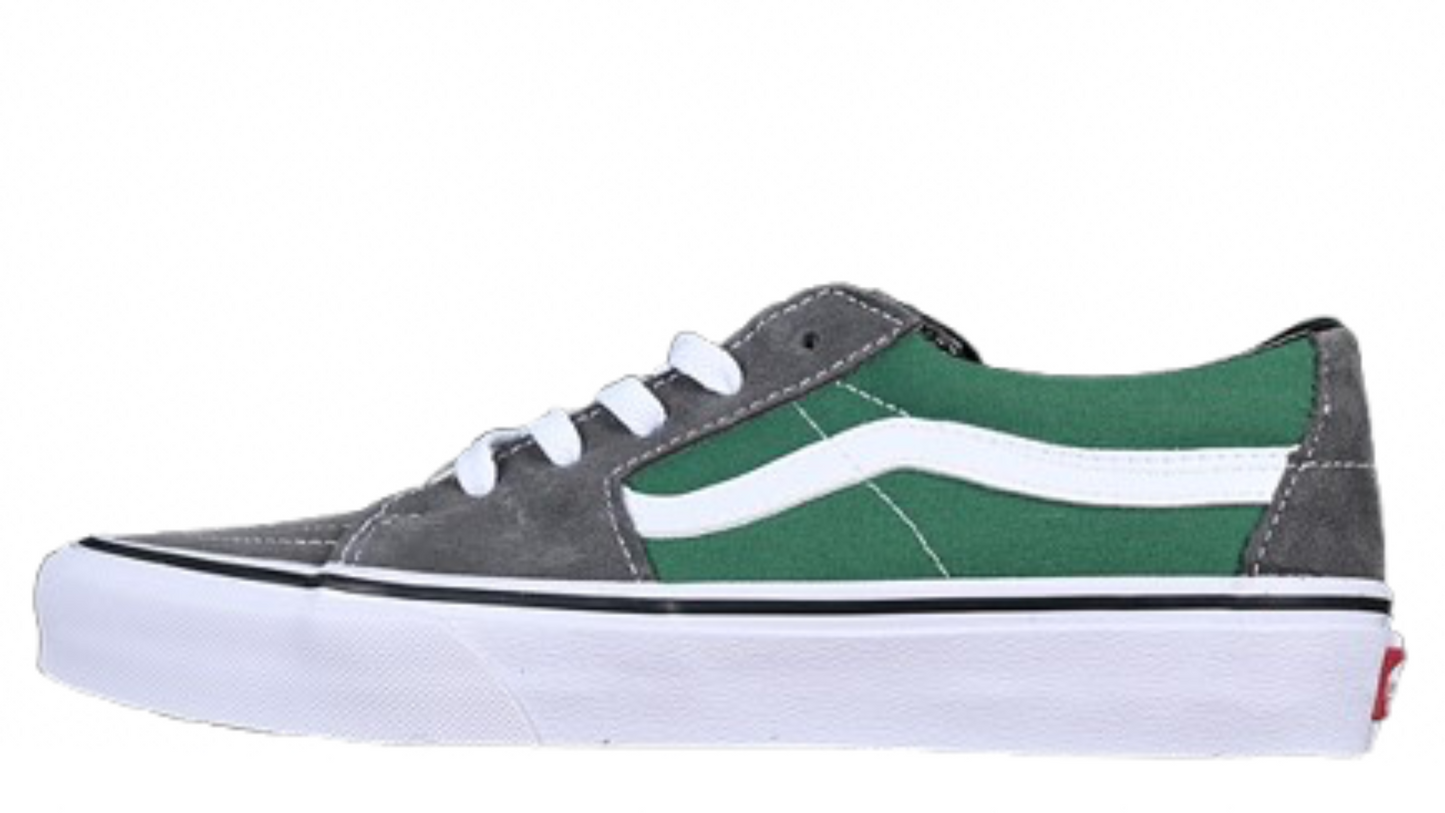 SK8-LOW GREEN/GREY