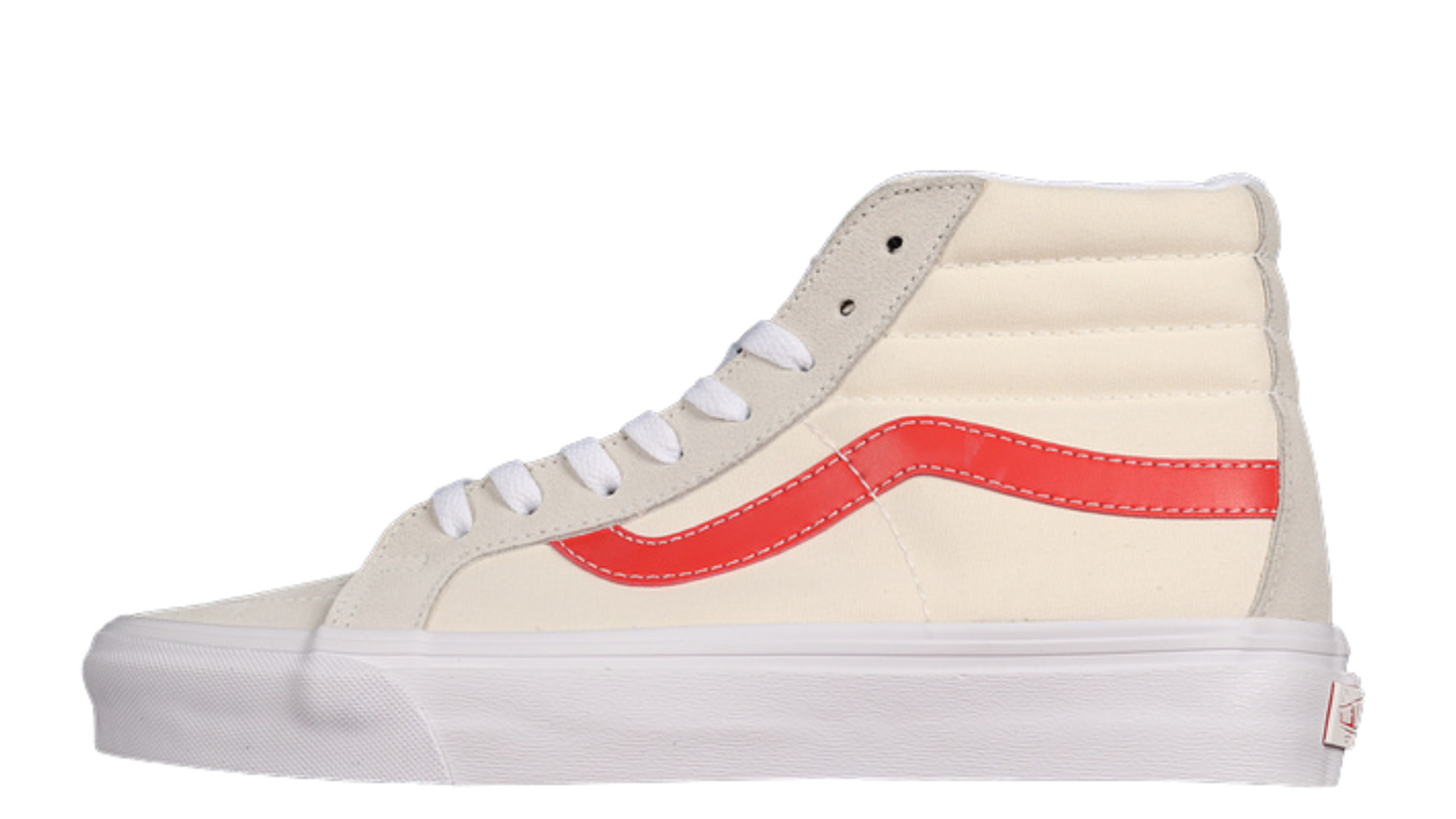 SK8-HI REISSUE VR3 LX BEIGE/RED/BLUE