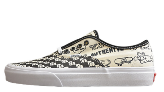 OTW NUTTSH X AUTHENTIC BLACK/WHITE