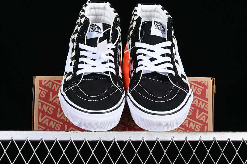 SK8-MID BLACK/WHITE