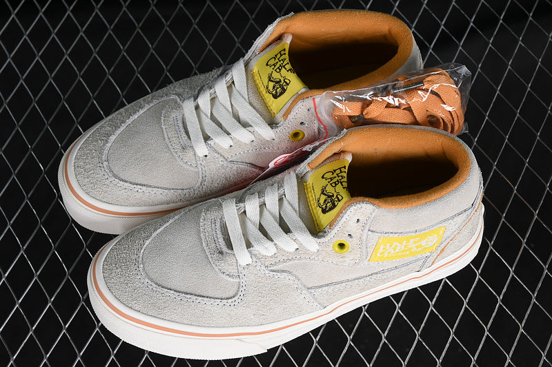 FTMD X VANS HALF CAB GREY/ORANGE/YELLOW