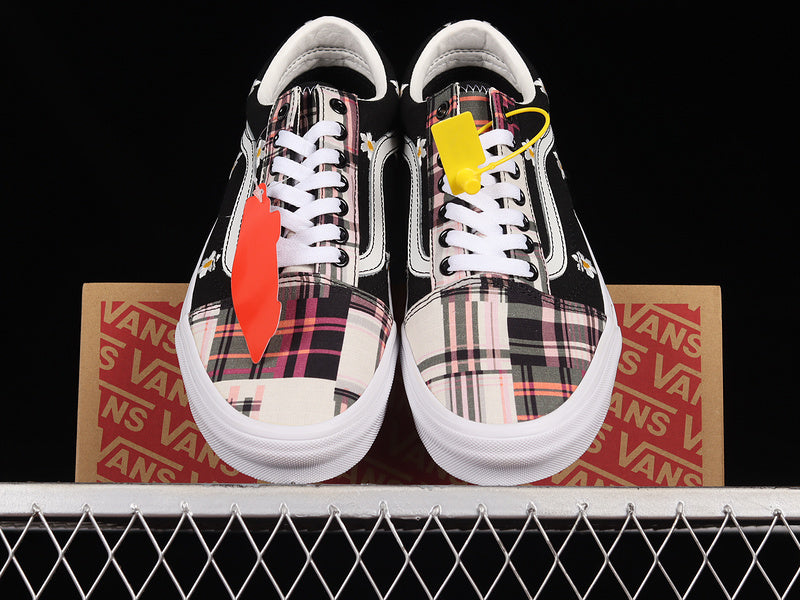 OLD SKOOL PLAID PATCHWORK