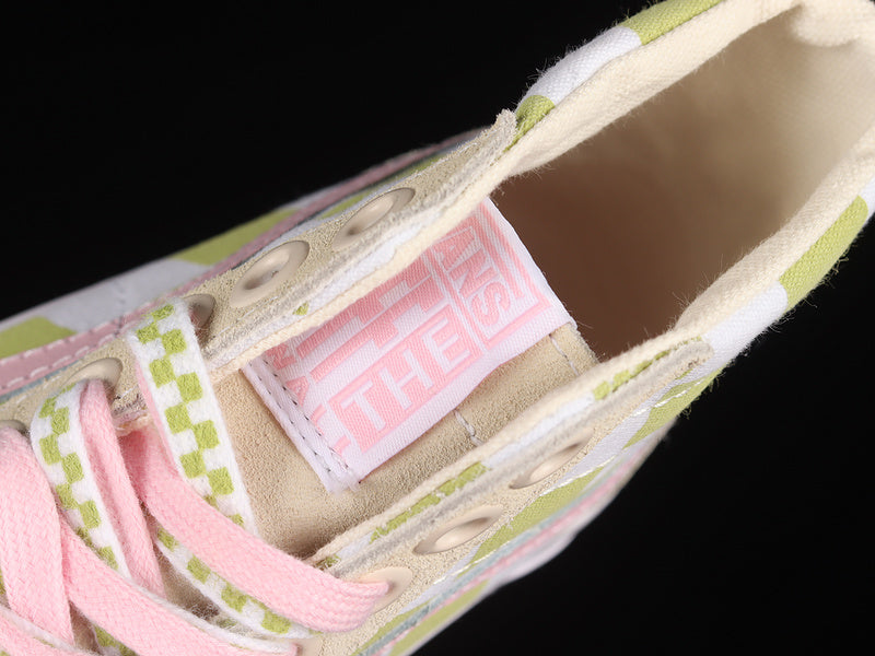 EMMA MULHOLLAND X SK8 HIGH BEIGE/GREEN/PINK