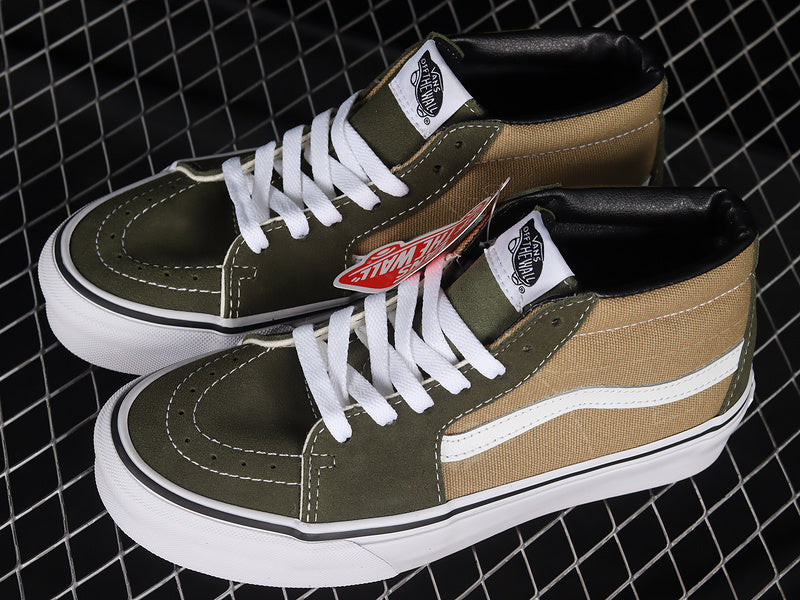 SK8-MID VAULT LX GREEN/BROWN