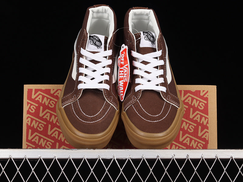 SK8-MID REISSUE DARK BROWN