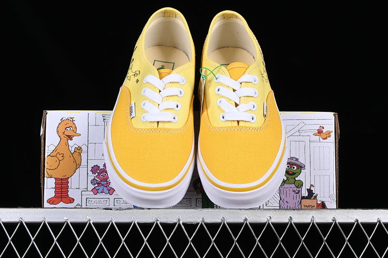 SESAME STREET X VANS AUTHENTIC WHHITE/YELLOW