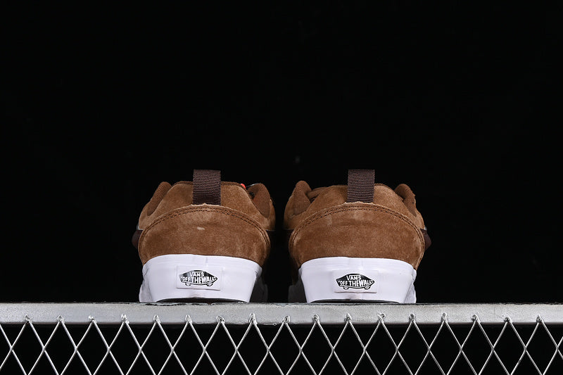 KNU SKOOL WHITE/BROWN