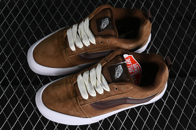 KNU SKOOL WHITE/BROWN