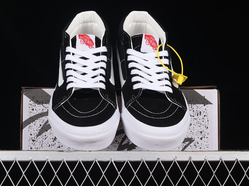 SK8-MID LX BLACK/WHITE