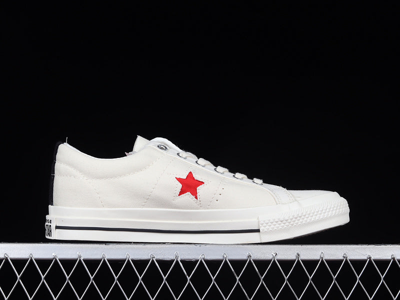 COMME DES GARÇONS PLAY X ONE STAR CLOUD DANCER/RED/WHITE