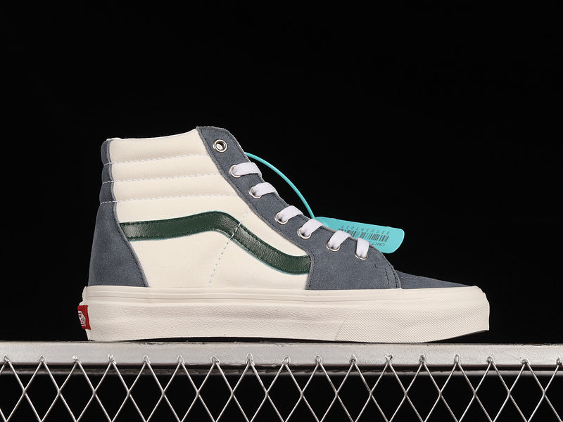 SK8-HIGH SHOES BLUE/GREEN/WHITE