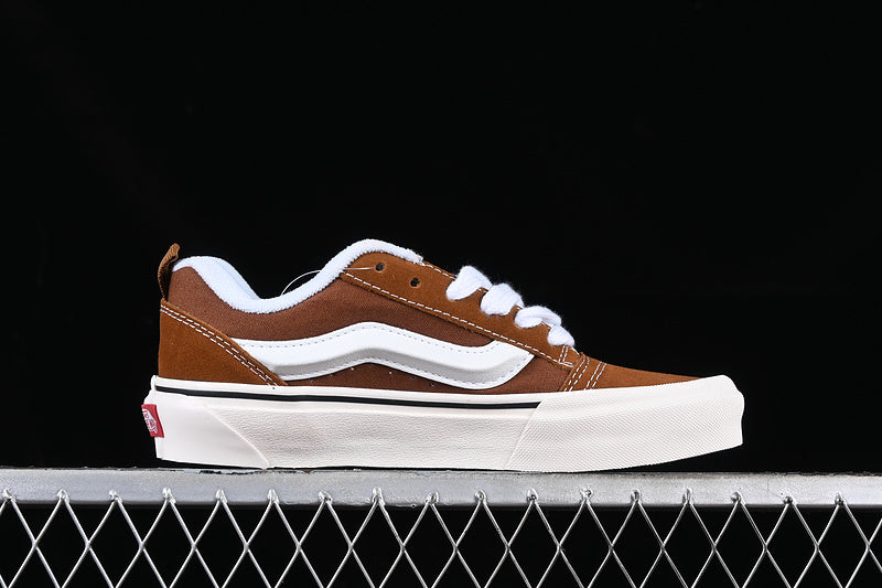 KNU SKOOL WHITE/BROWN