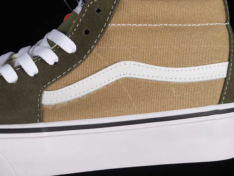 SK8-MID VAULT LX GREEN/BROWN