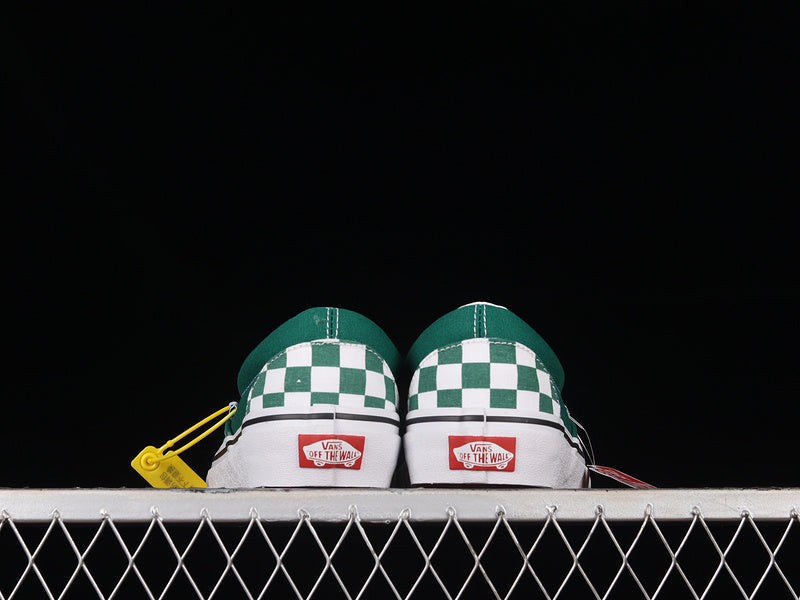 SLIP-ON GREEN/WHITE