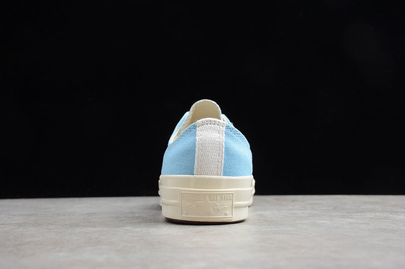 PLAY CDG X CHUCK TAYLOR 70S LOW TOP BALTIC SEA/EGRET