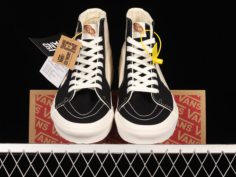 SK8-HI TAPERED SHOES BLACK/LIGHT KHAKI