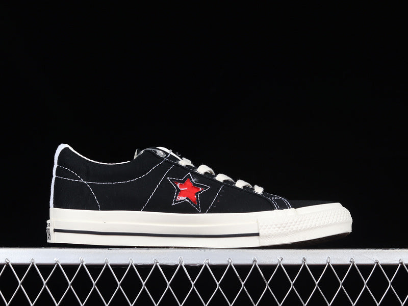 COMME DES GARÇONS PLAY X ONE STAR BLACK/RED/WHITE