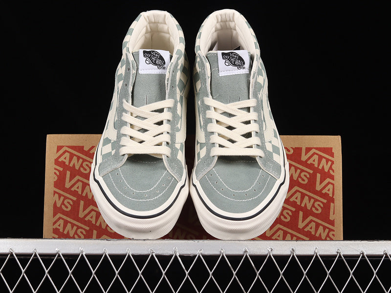 SK8-MID SHOES MILK GREEN/WHITE/BLACK