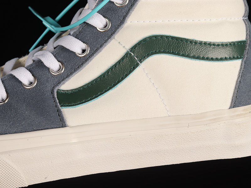 SK8-HIGH SHOES BLUE/GREEN/WHITE