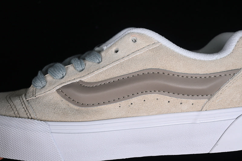 KNU SKOOL WHITE/MILK COFFEE COLOR