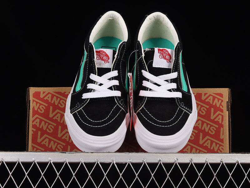 SK8-LOW BLACK/GREEN