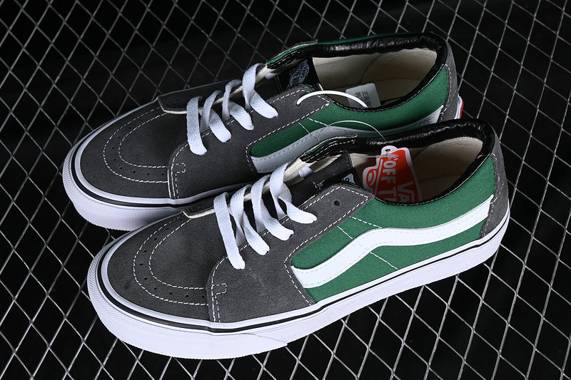 SK8-LOW GREEN/GREY