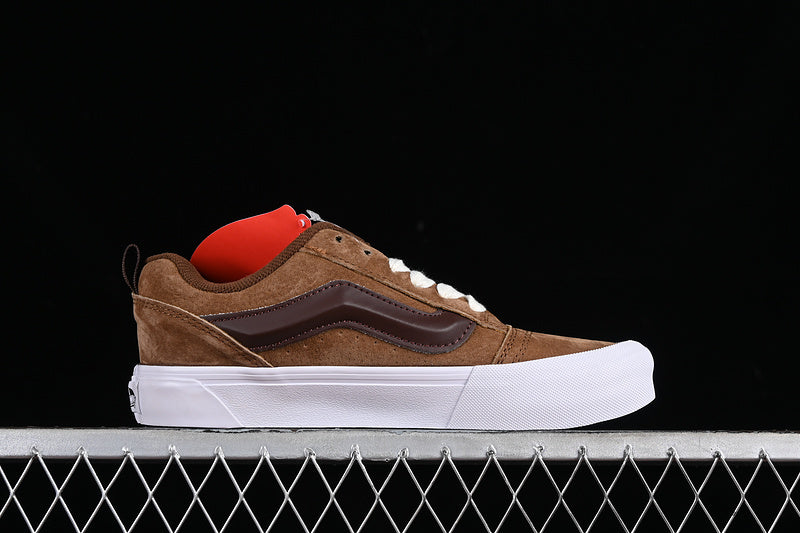 KNU SKOOL WHITE/BROWN