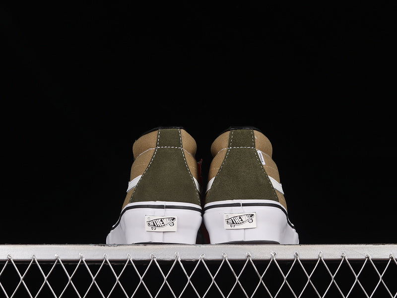 SK8-MID VAULT LX GREEN/BROWN