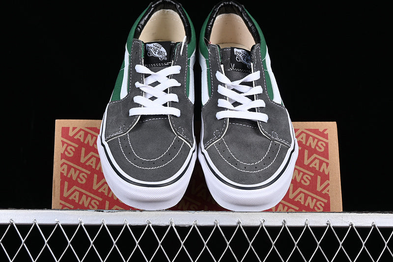 SK8-LOW GREEN/GREY