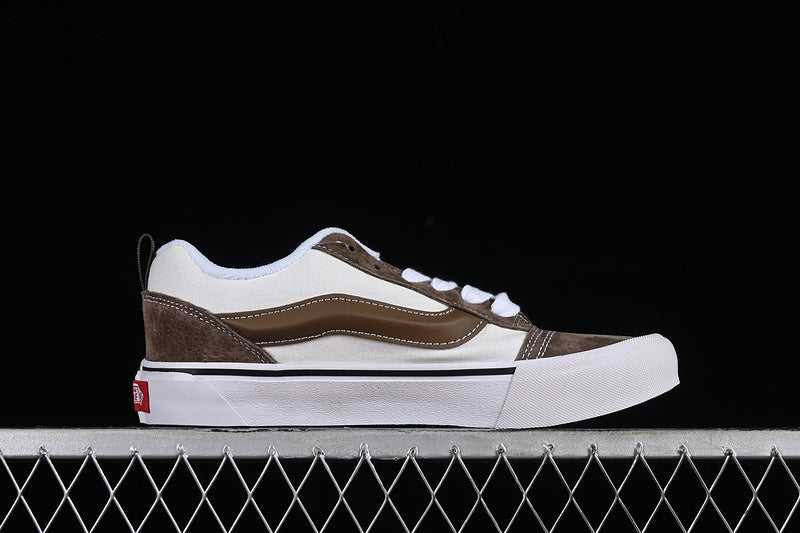 KNU SKOOL WHITE/BROWN