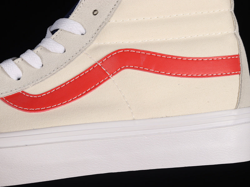 SK8-HI REISSUE VR3 LX BEIGE/RED/BLUE