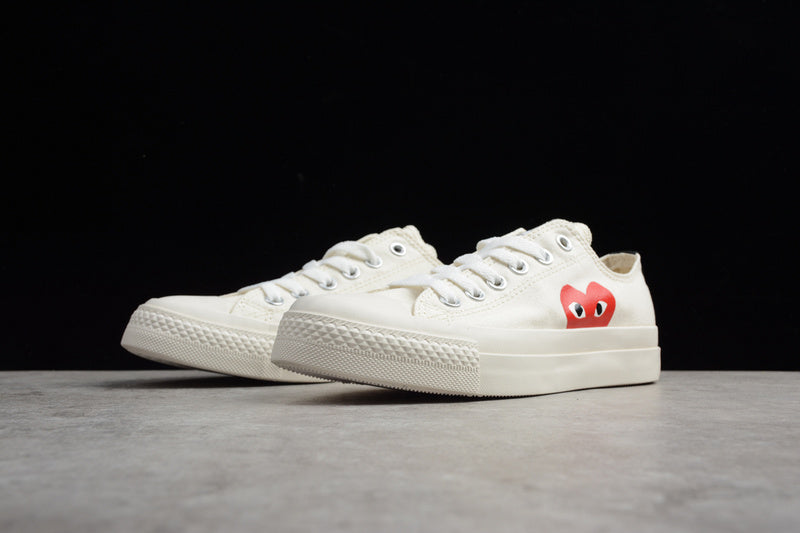 CDG PLAY X CONVERSE CHUCK TAYLOR 1970S JPN WHITE